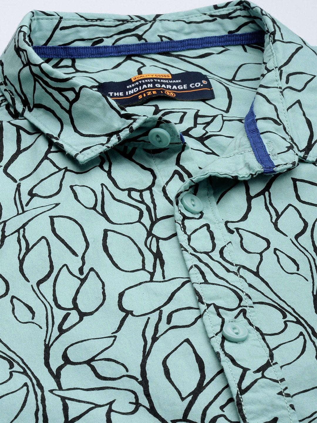 Men's Abstract Printed Shirt