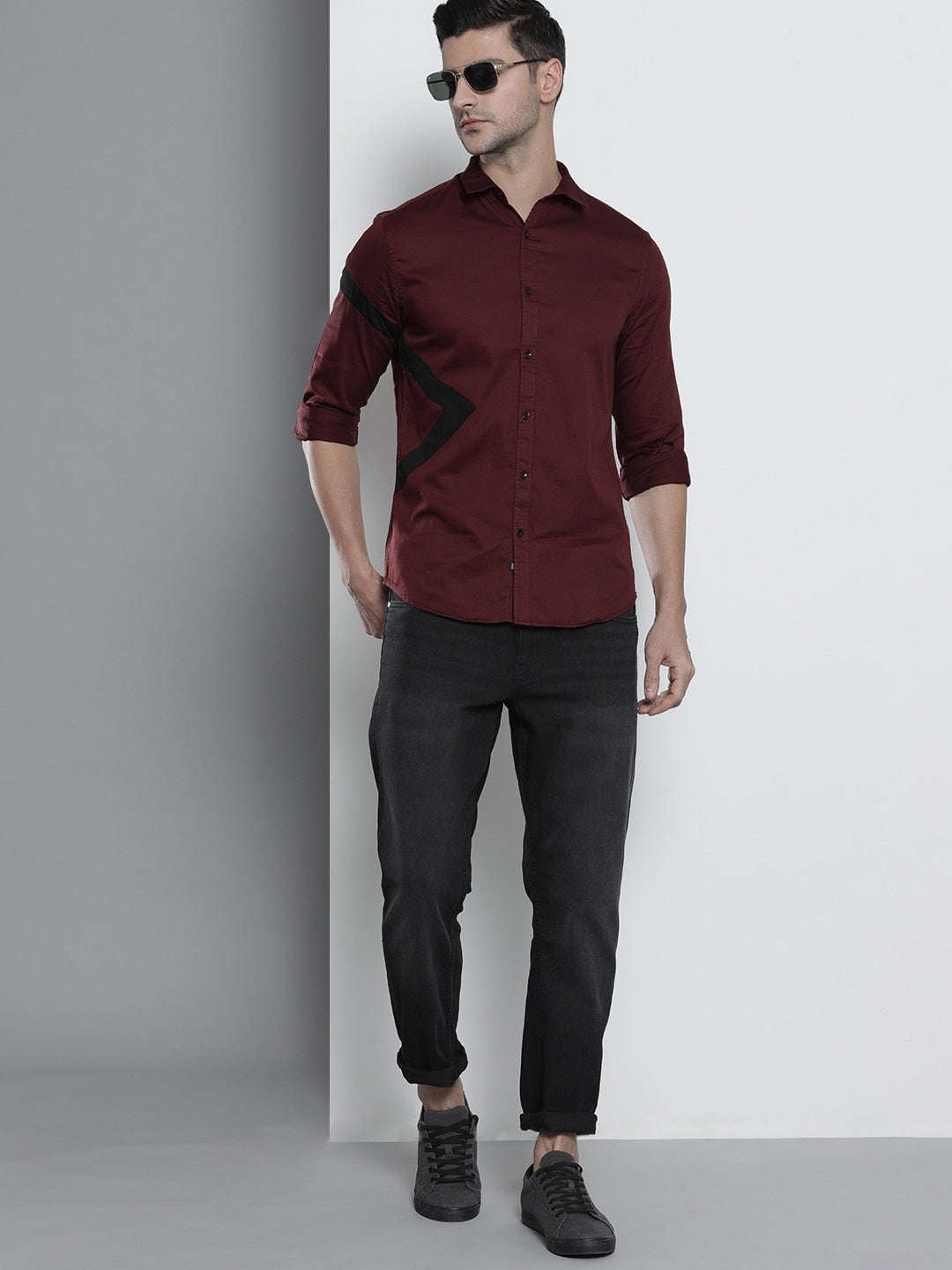 Men's Solid Shirt