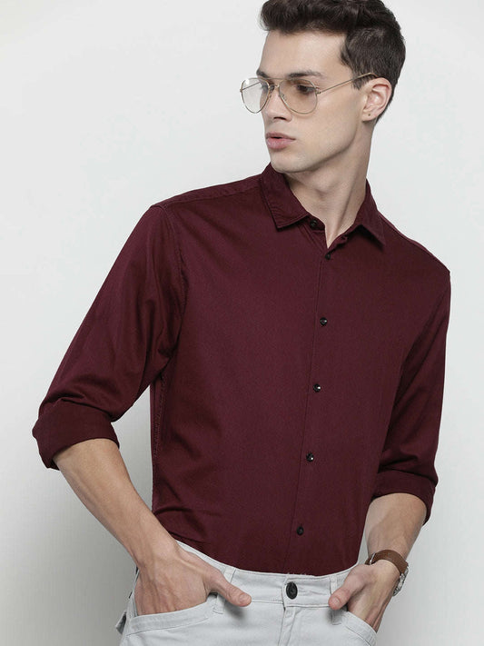 Men's Solid Shirt