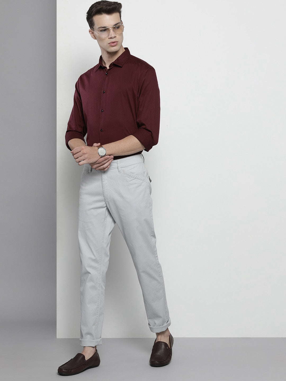 Men's Solid Shirt