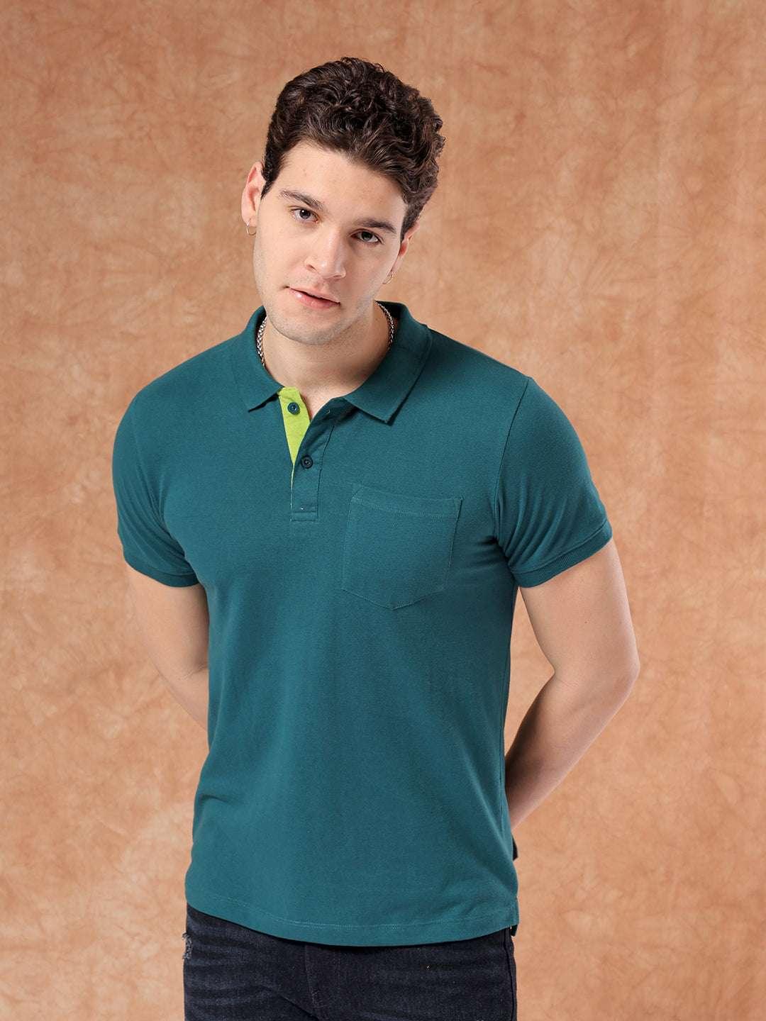 Men's Solid Pack of 2 T-Shirt