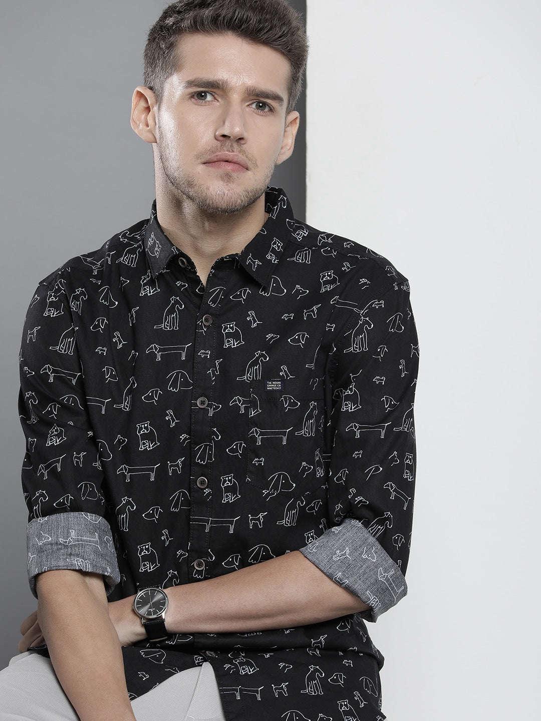 Men's Quirky Printed Shirt