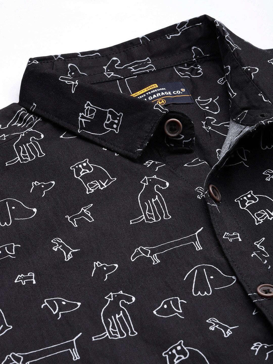 Men's Quirky Printed Shirt