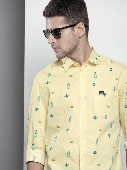 Men's Quirky Printed Shirt