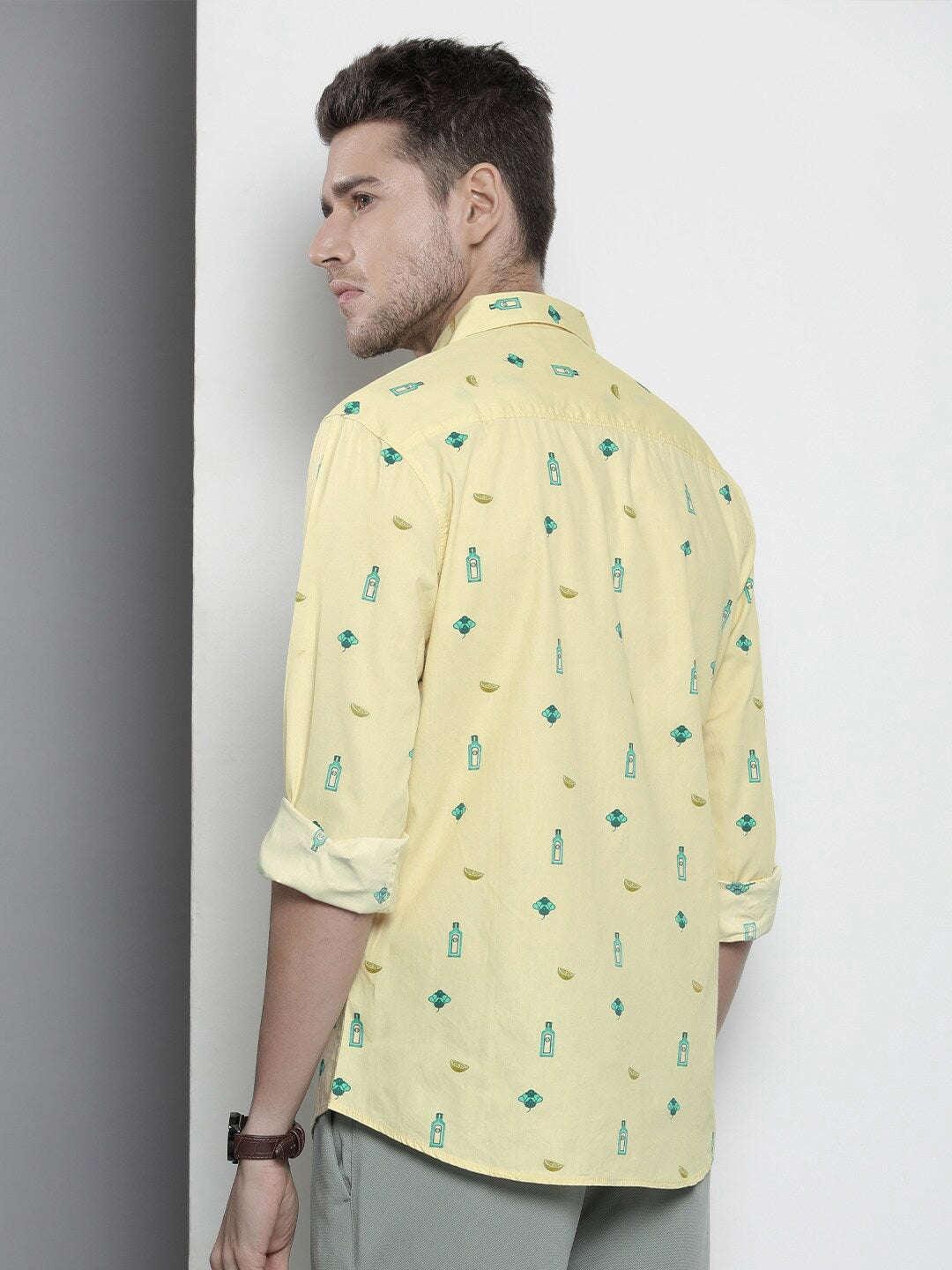 Men's Quirky Printed Shirt