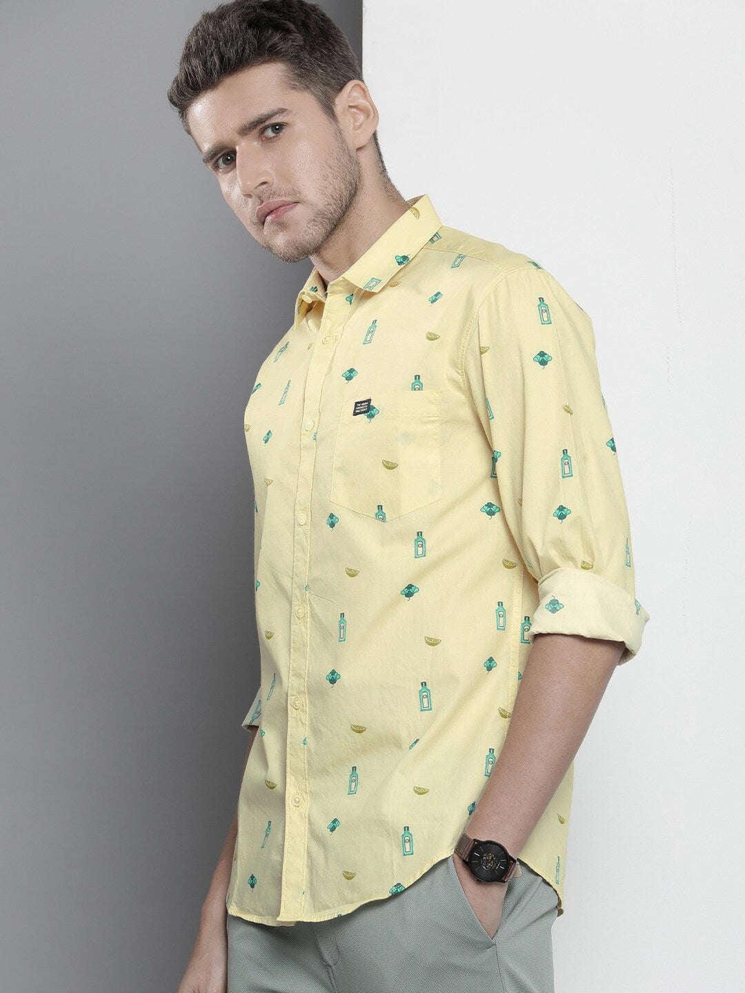 Men's Quirky Printed Shirt