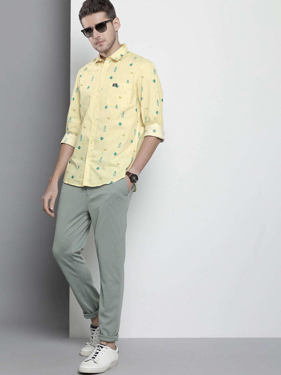 Men's Quirky Printed Shirt