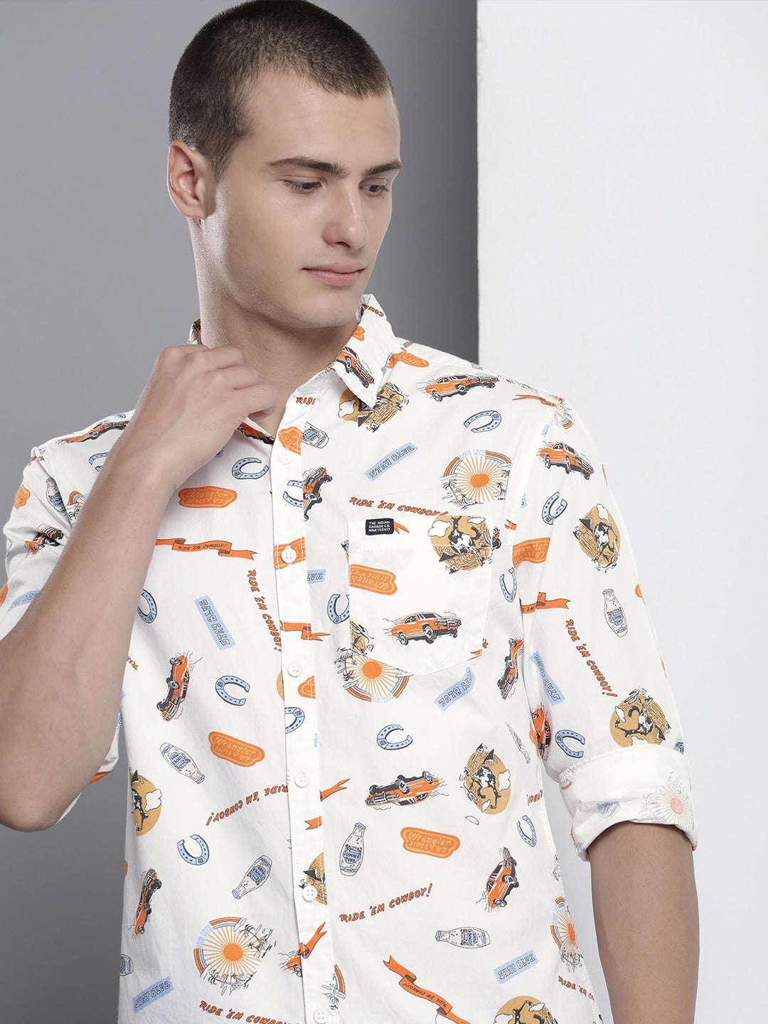 Men's Quirky Printed Shirt