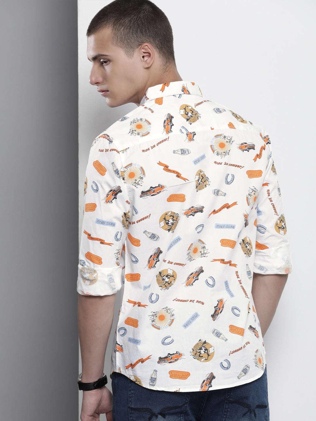 Men's Quirky Printed Shirt