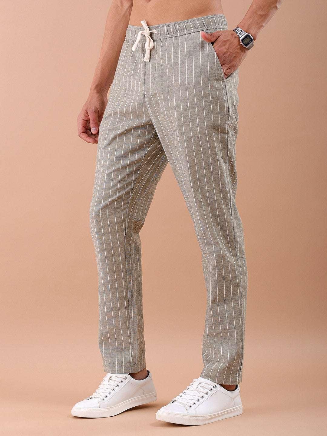 Men's Striped Trouser