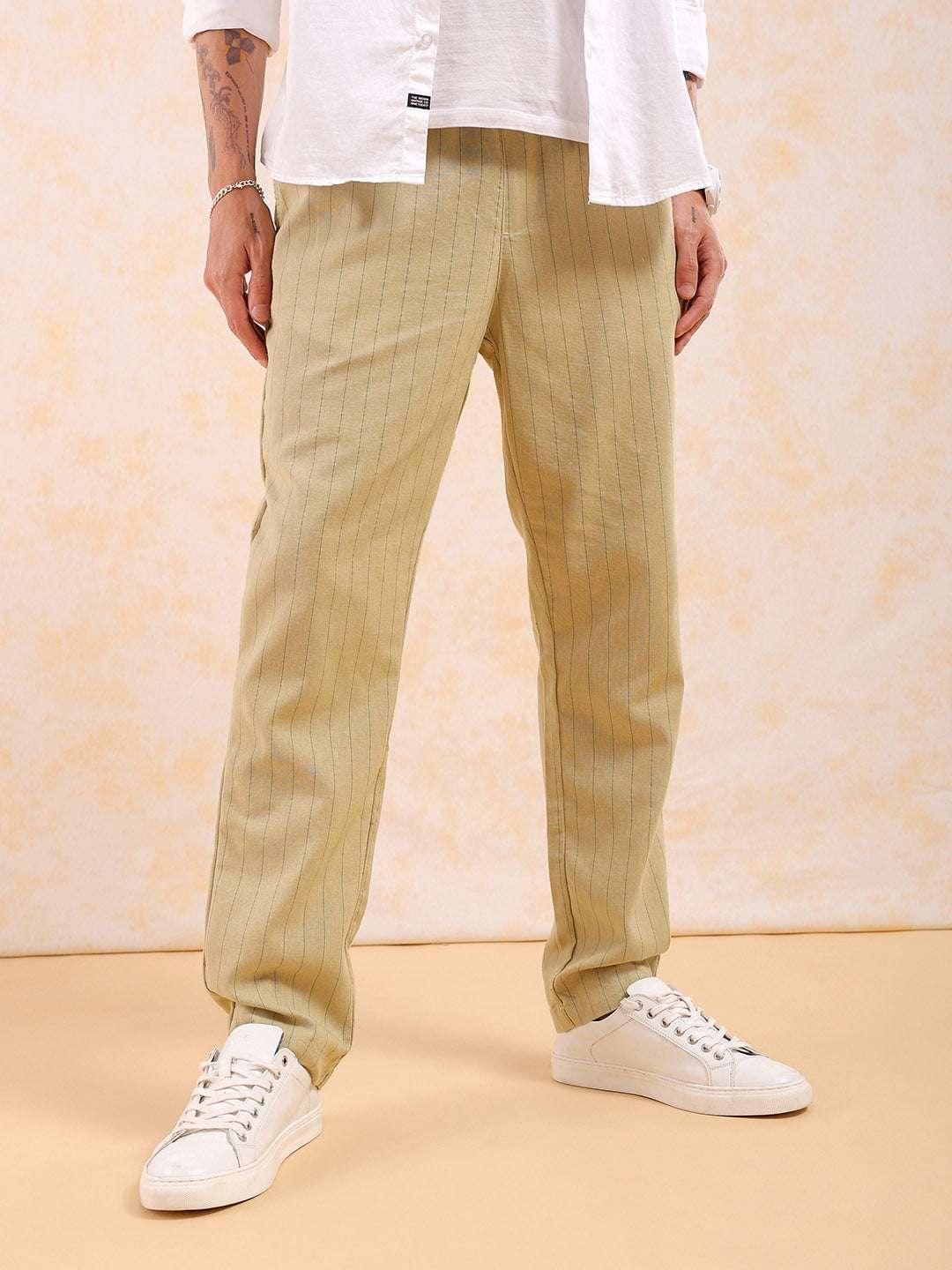 Men's Striped Trouser