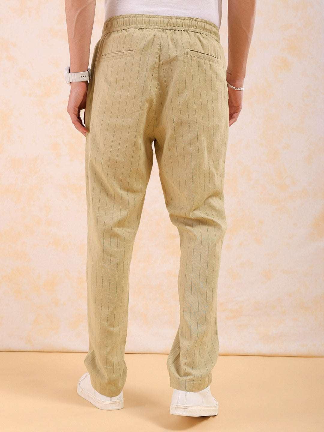 Men's Striped Trouser