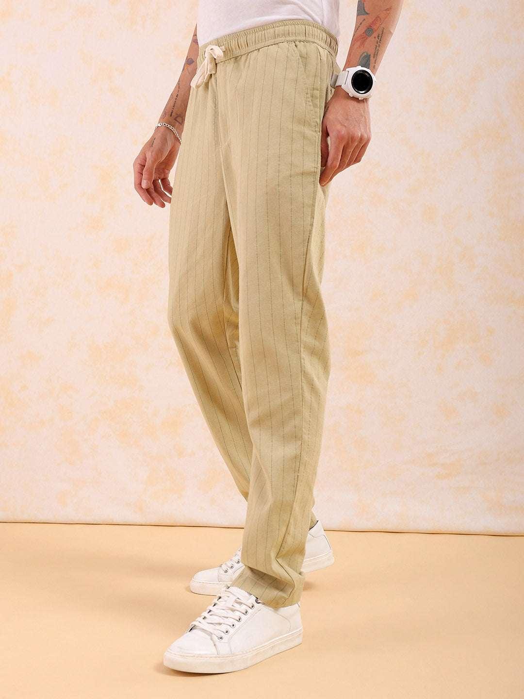 Men's Striped Trouser