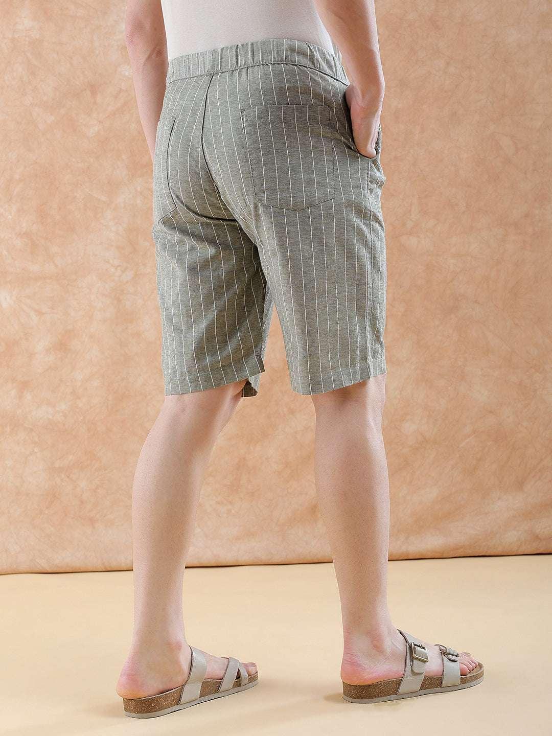 Men's Striped Shorts