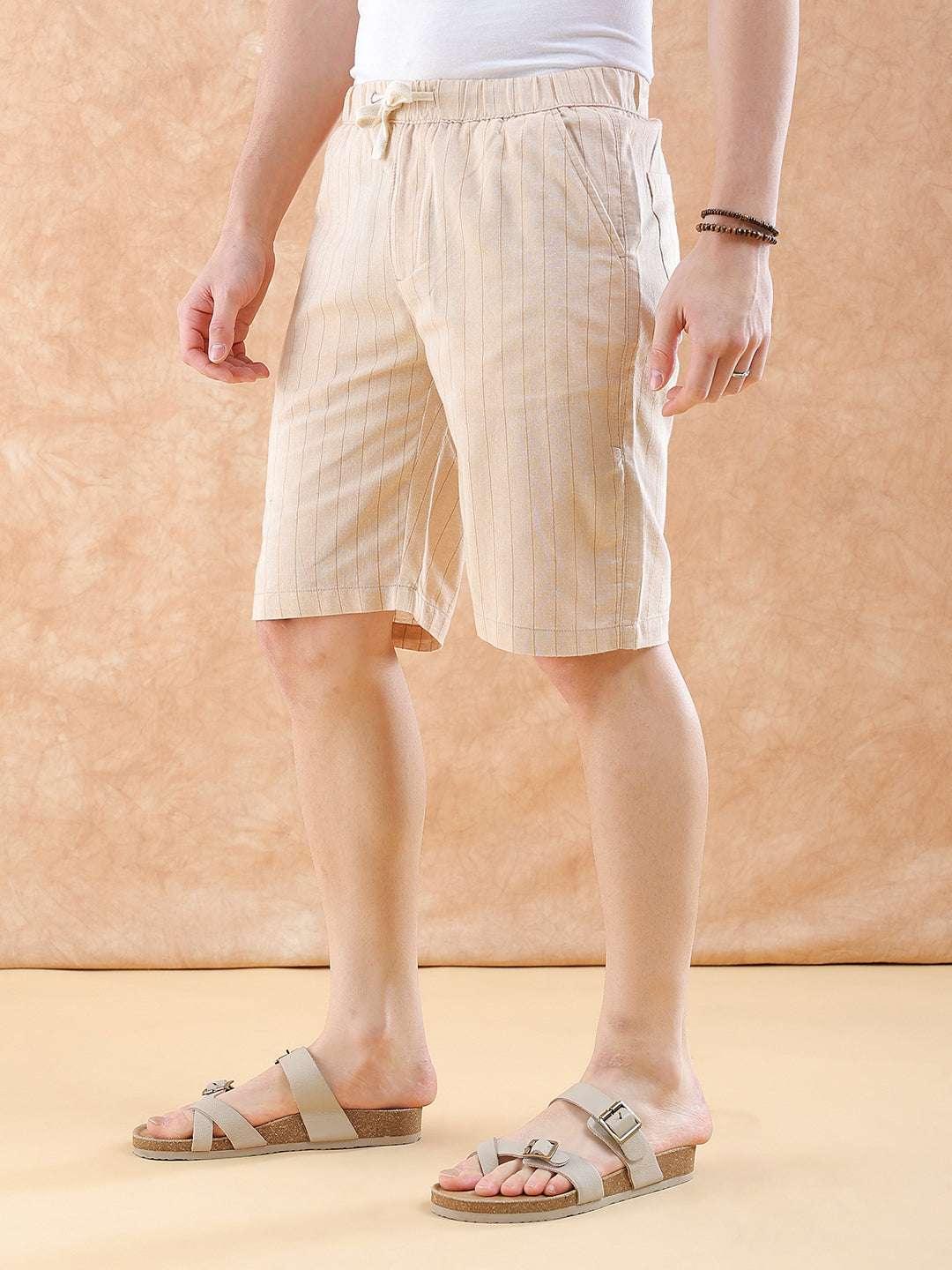 Men's Striped Shorts