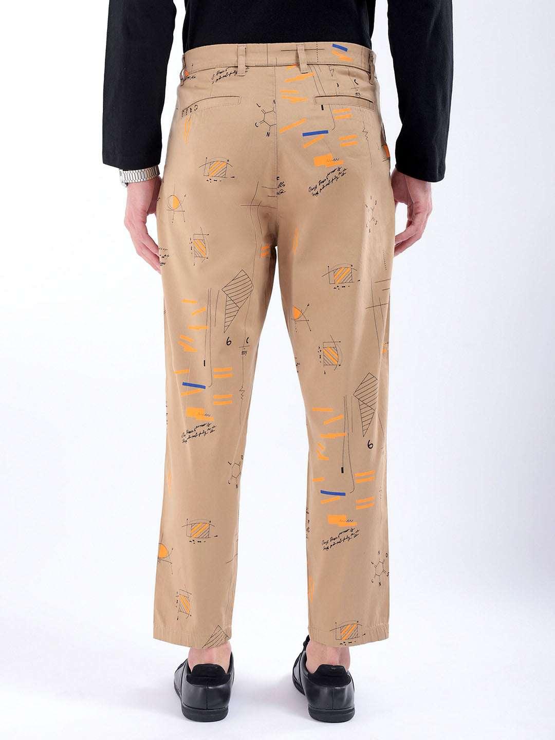 Men's Printed Trouser