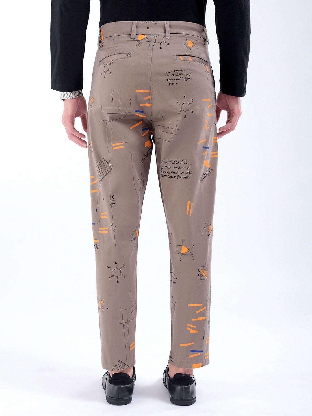 Men's Printed Trouser