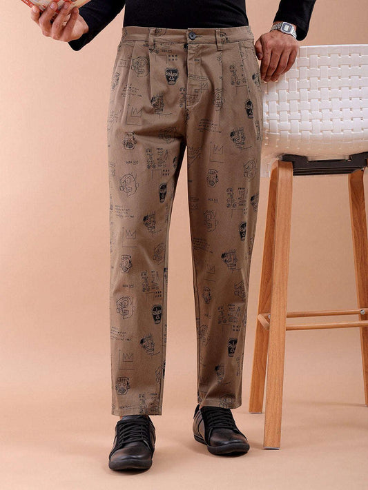 Men's Printed Trouser