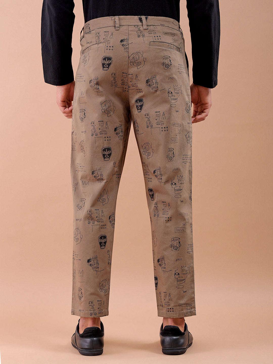 Men's Printed Trouser