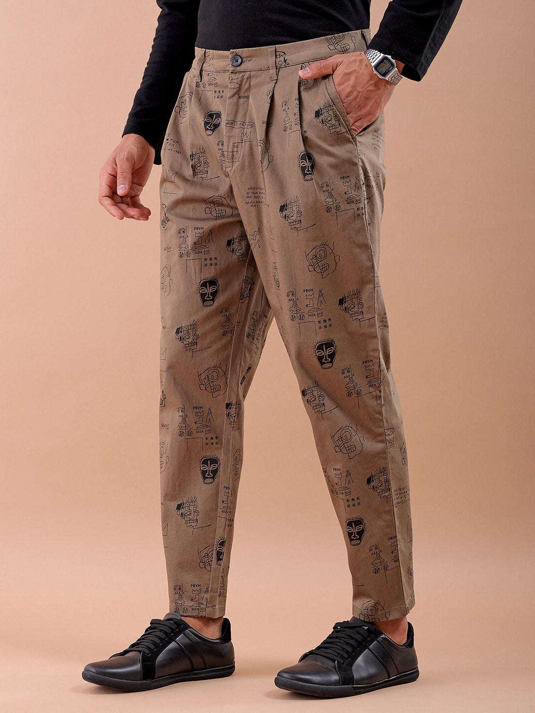 Men's Printed Trouser