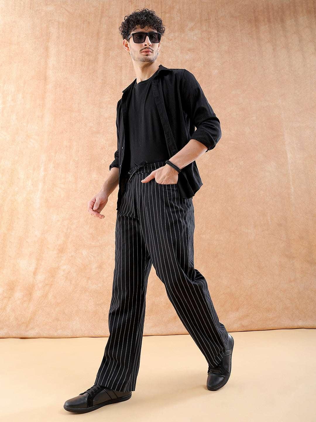 Men's Striped Trouser