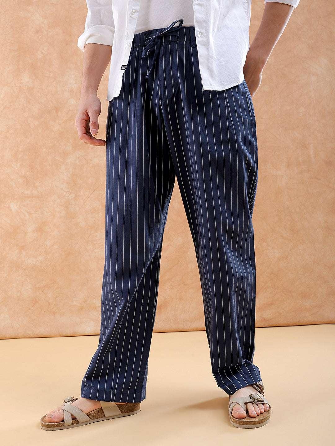 Men's Striped Trouser