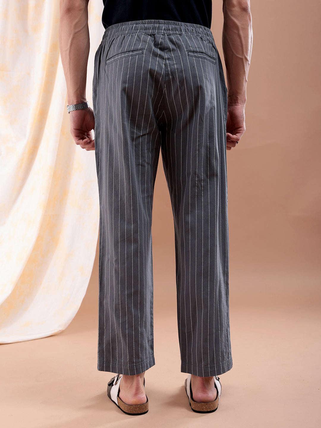 Men's Striped Trouser