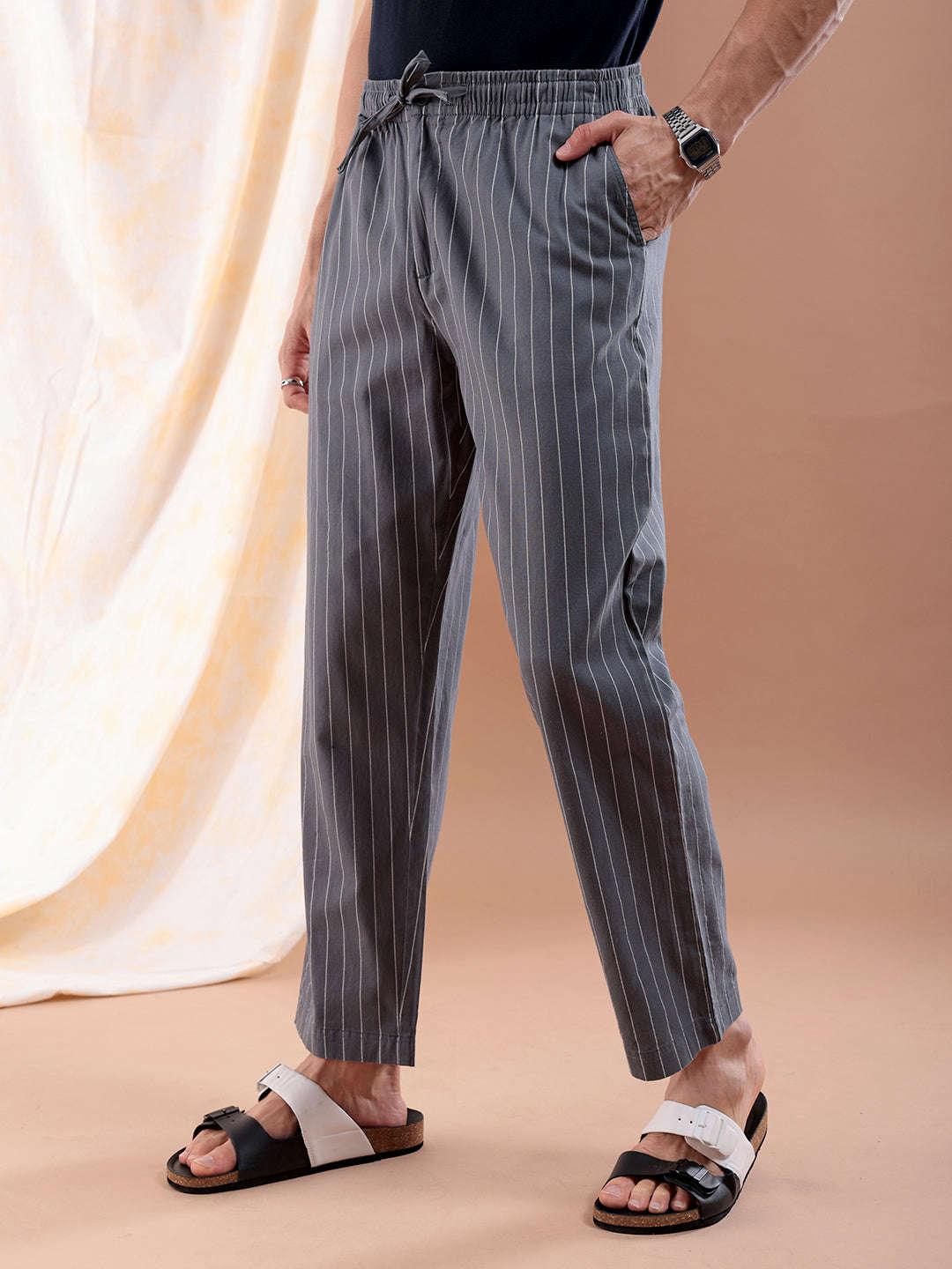 Men's Striped Trouser