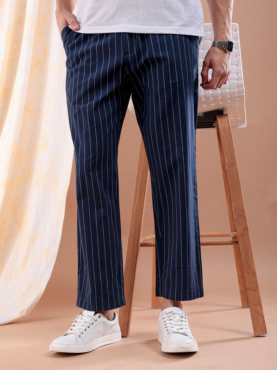 Men's Striped Trouser