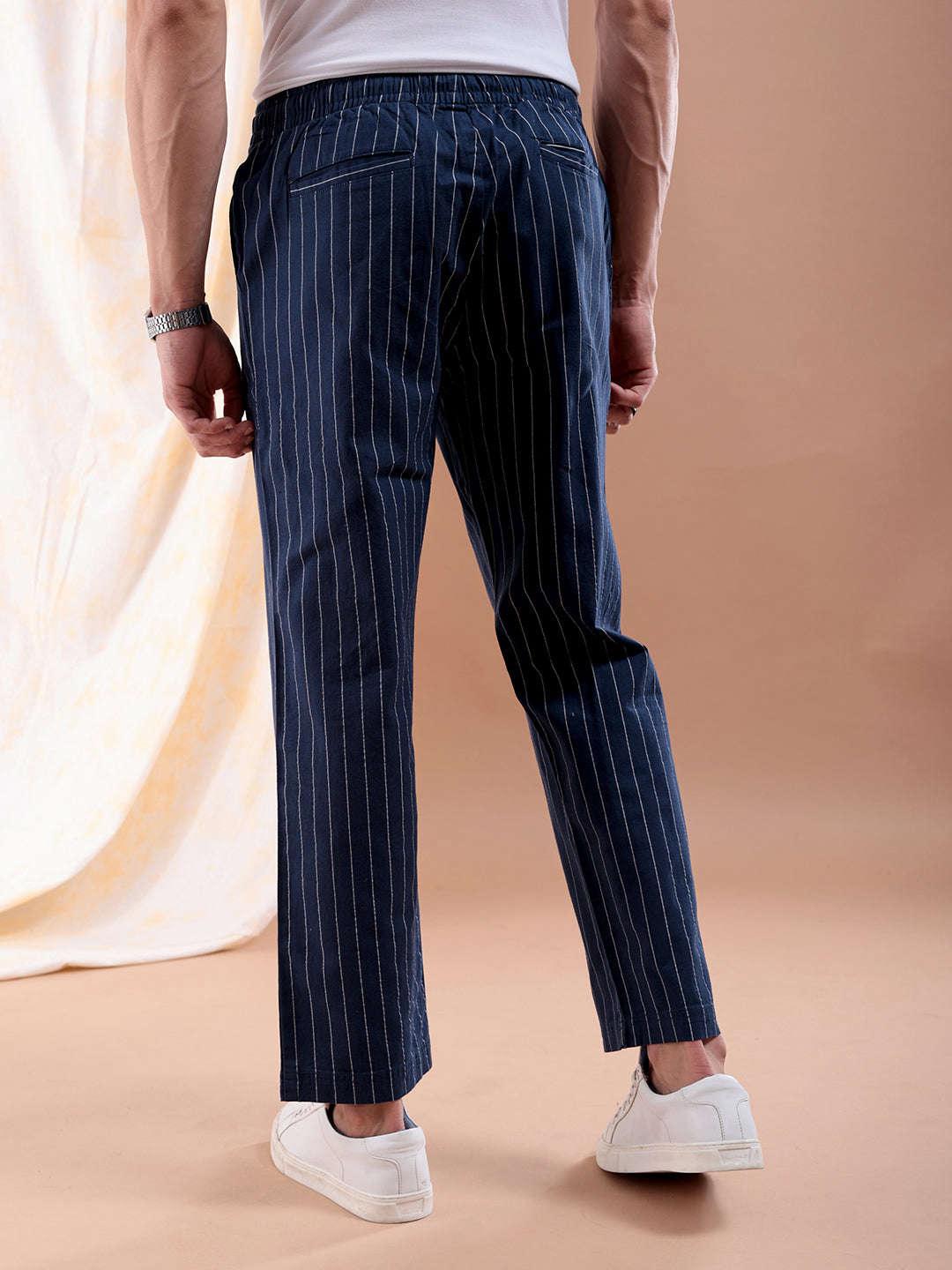 Men's Striped Trouser