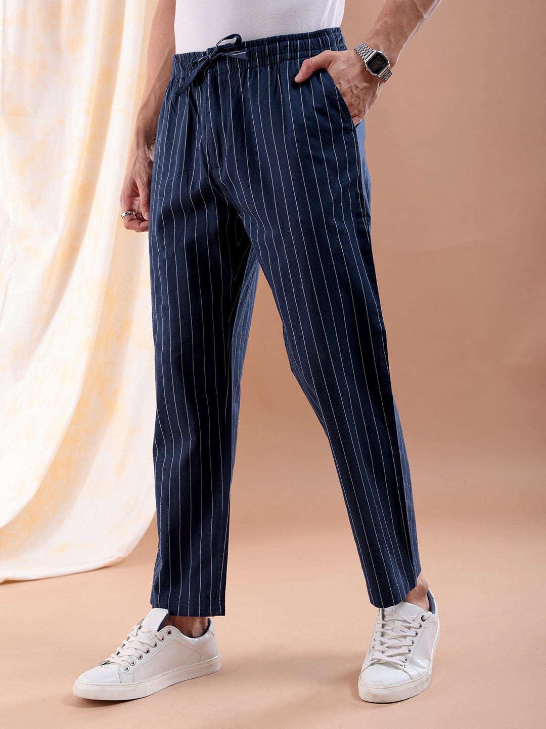 Men's Striped Trouser