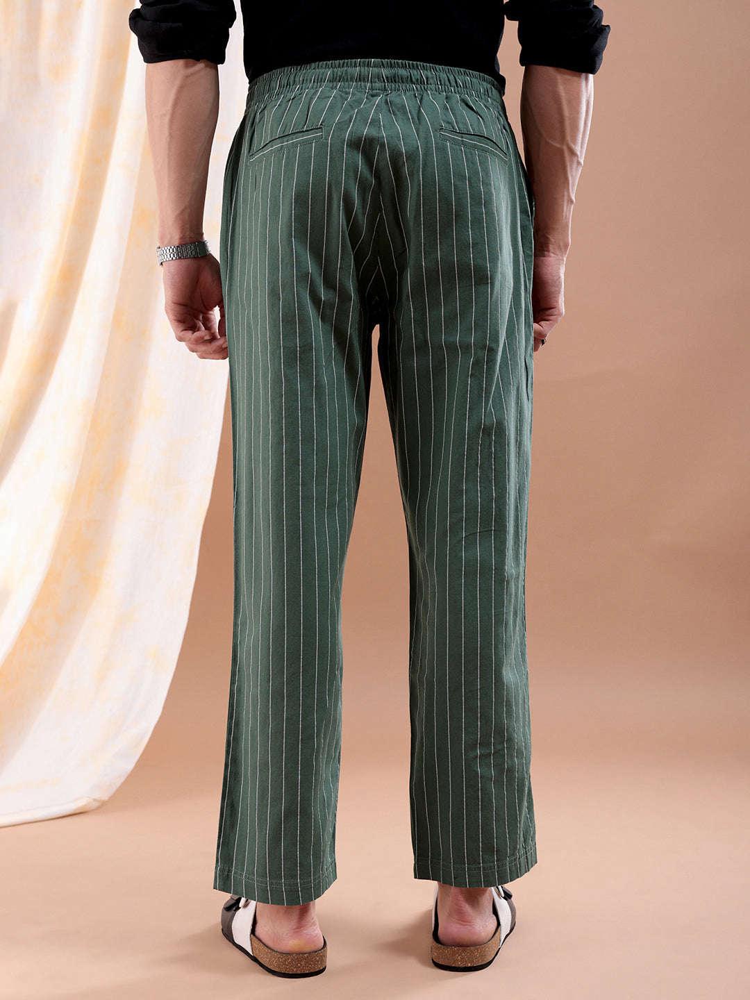 Men's Striped Trouser