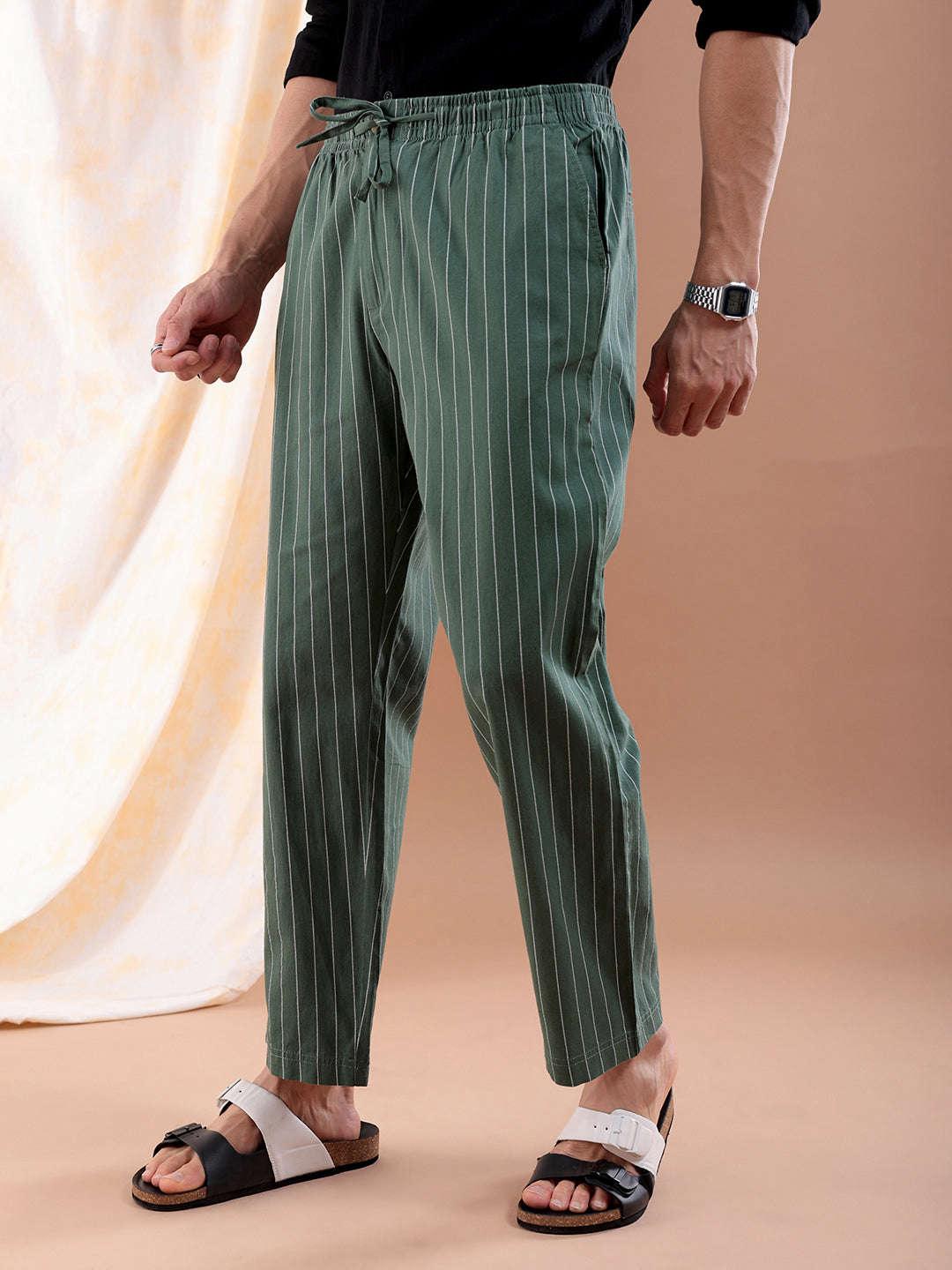 Men's Striped Trouser