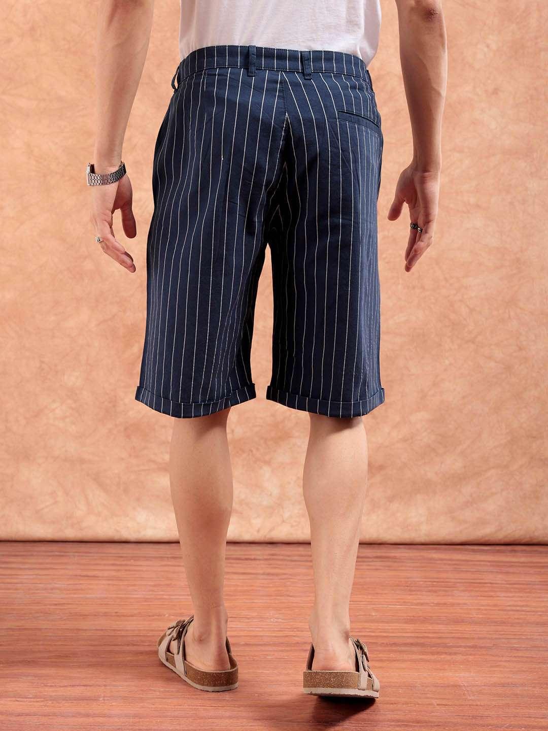 Men's Striped Shorts