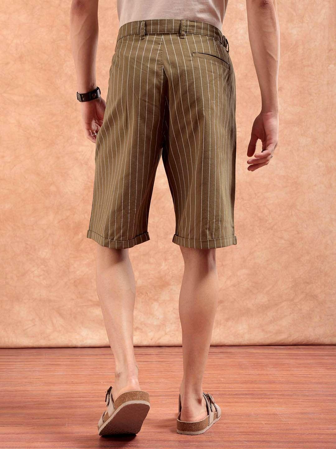 Men's Striped Shorts