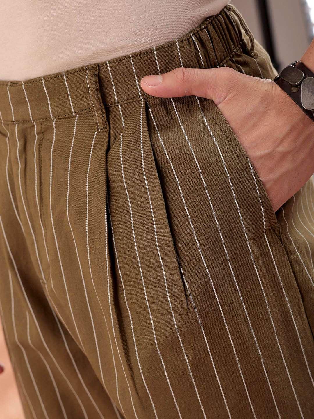 Men's Striped Shorts