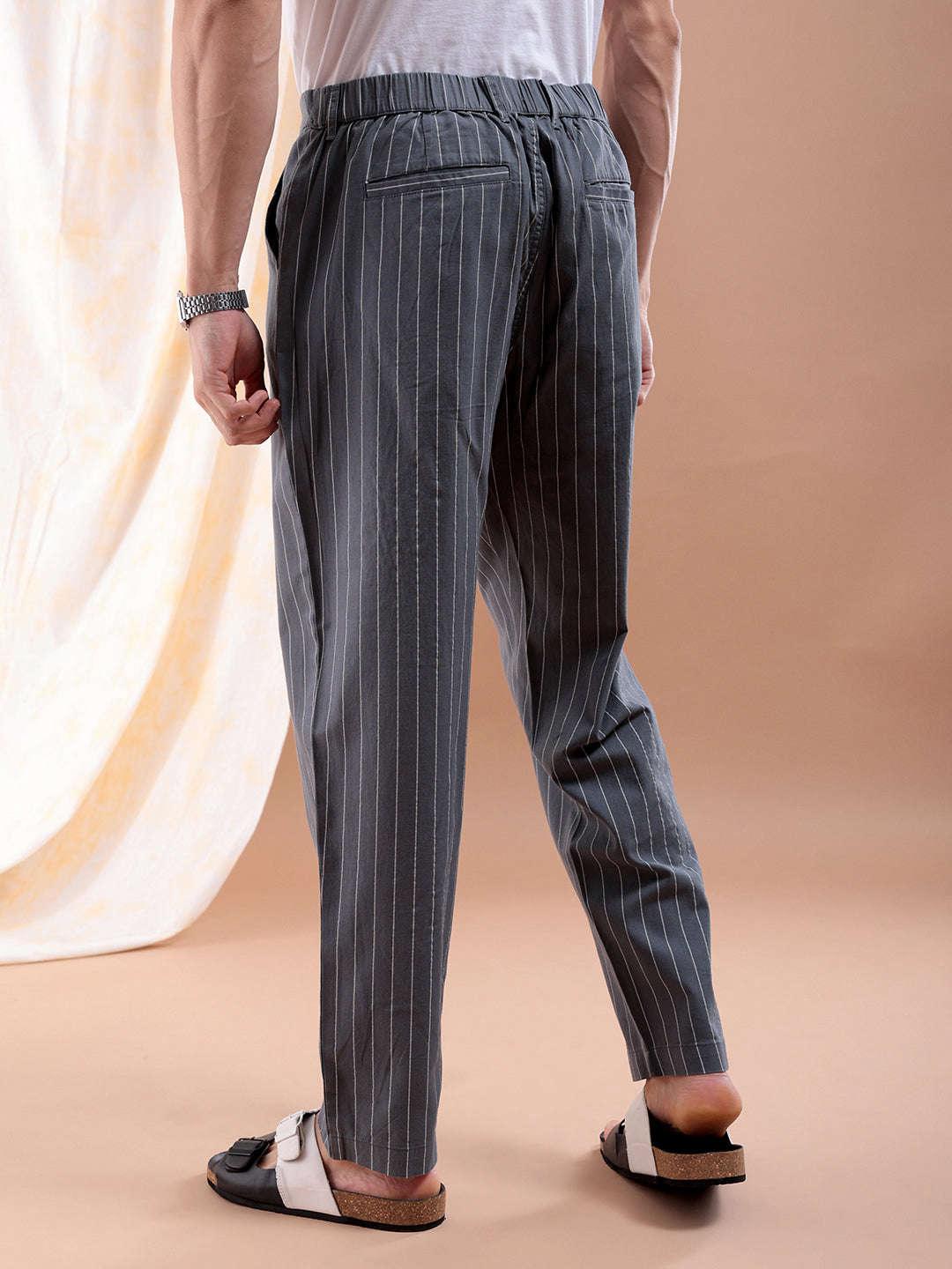 Men's Striped Trouser