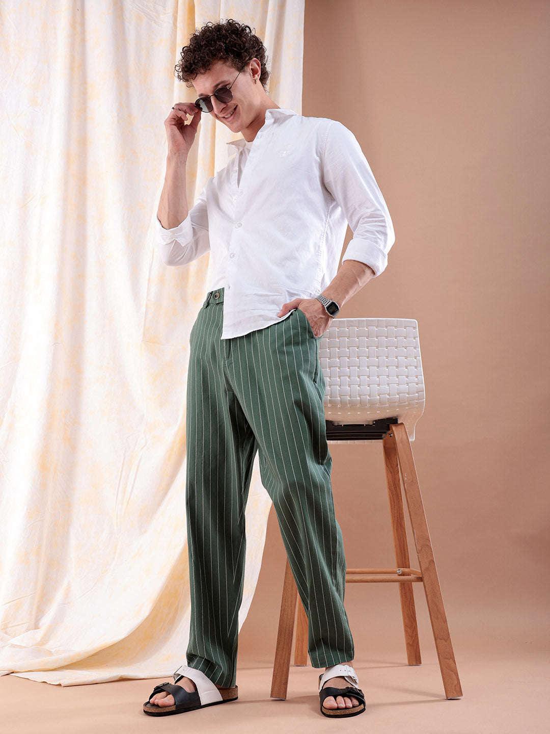 Men's Striped Trouser