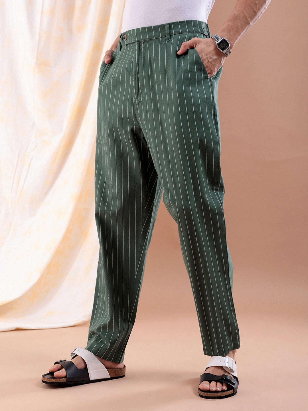 Men's Striped Trouser