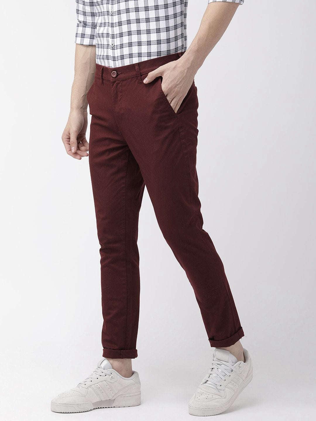 Men's Solid Chino