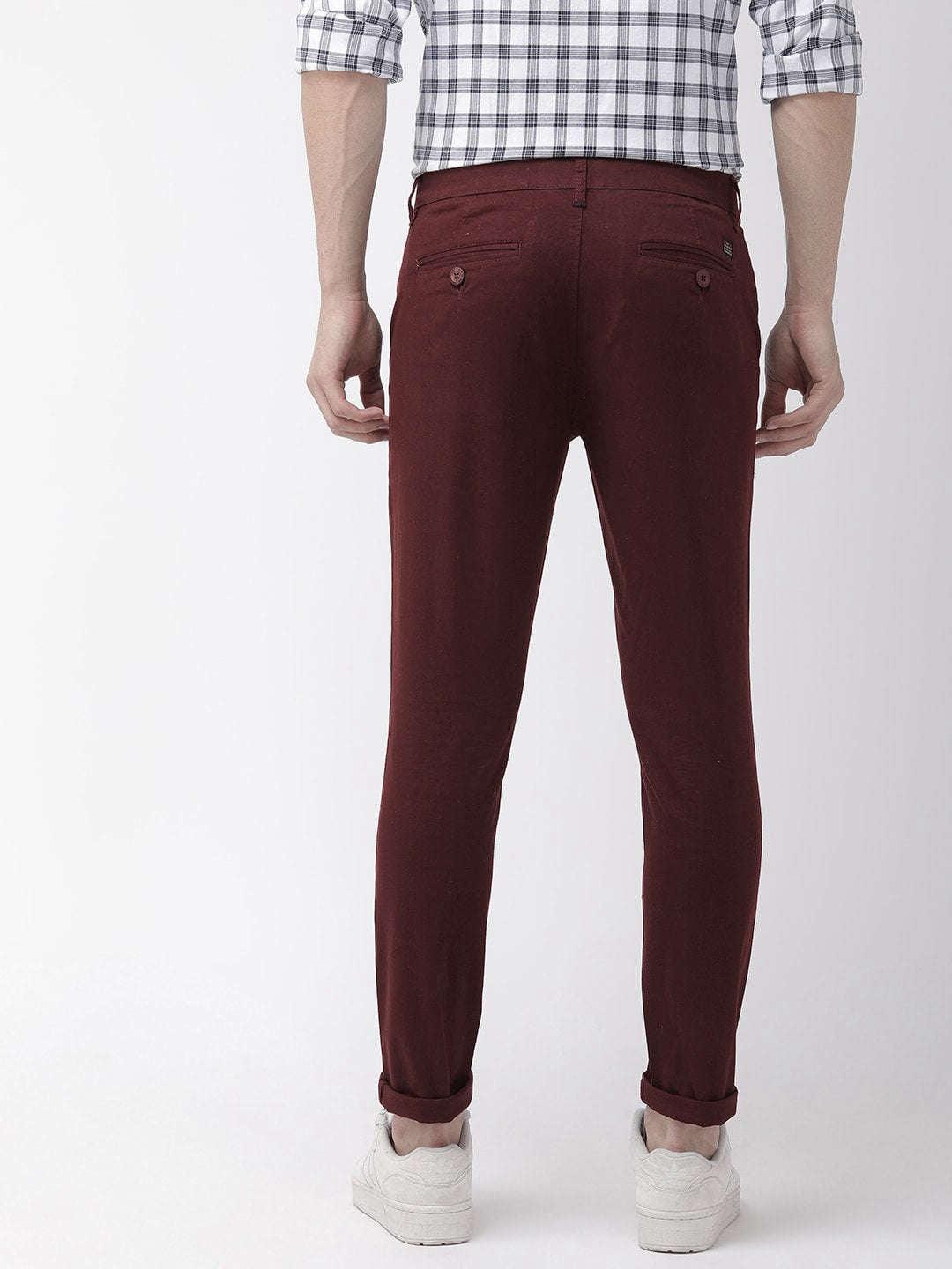 Men's Solid Chino