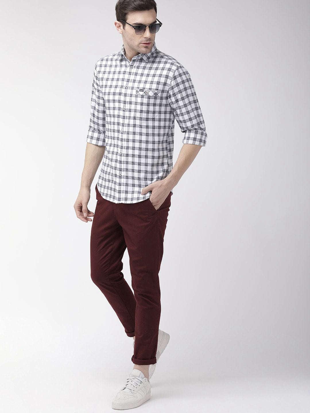 Men's Solid Chino