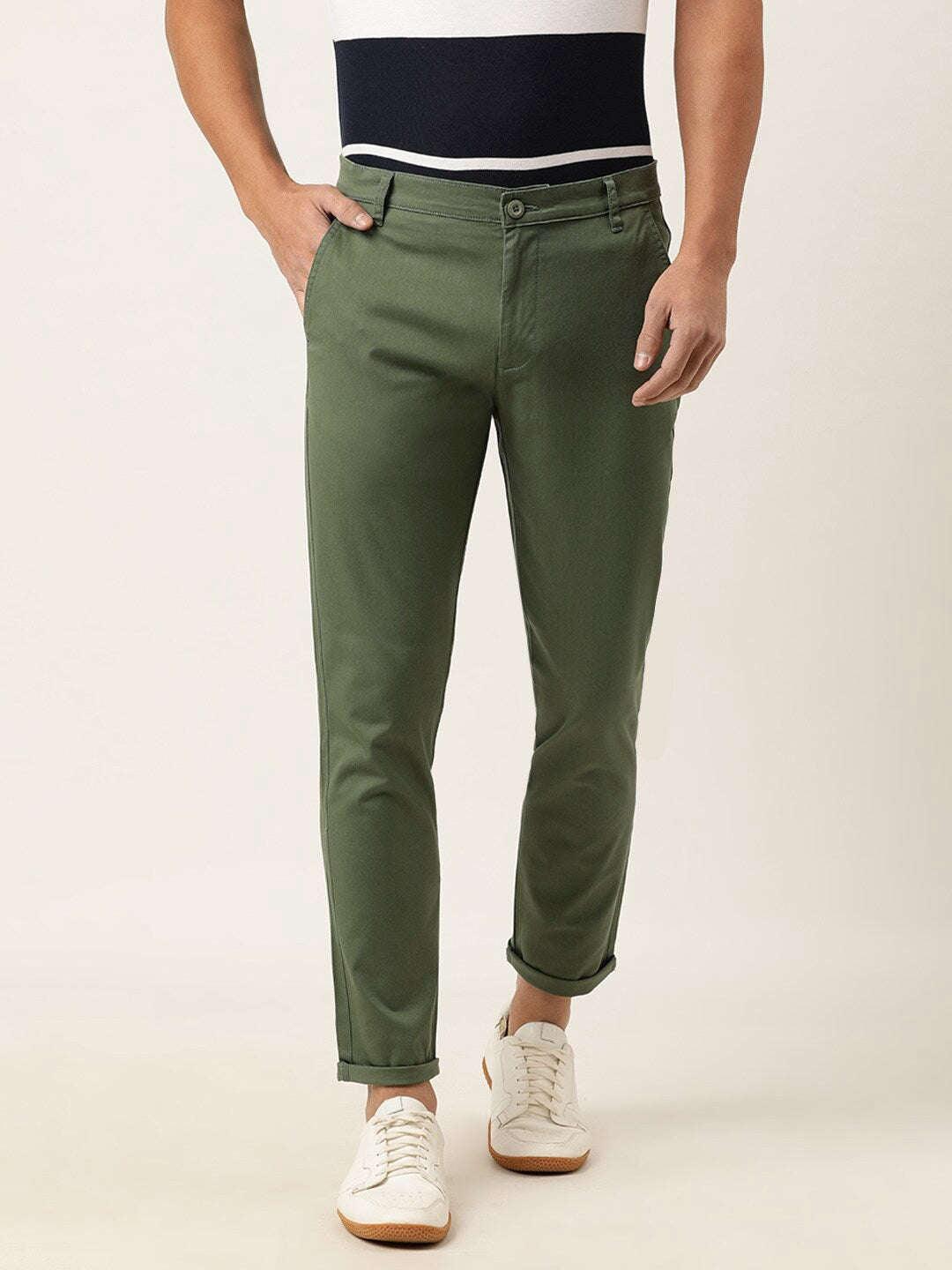 Men's Solid Chino