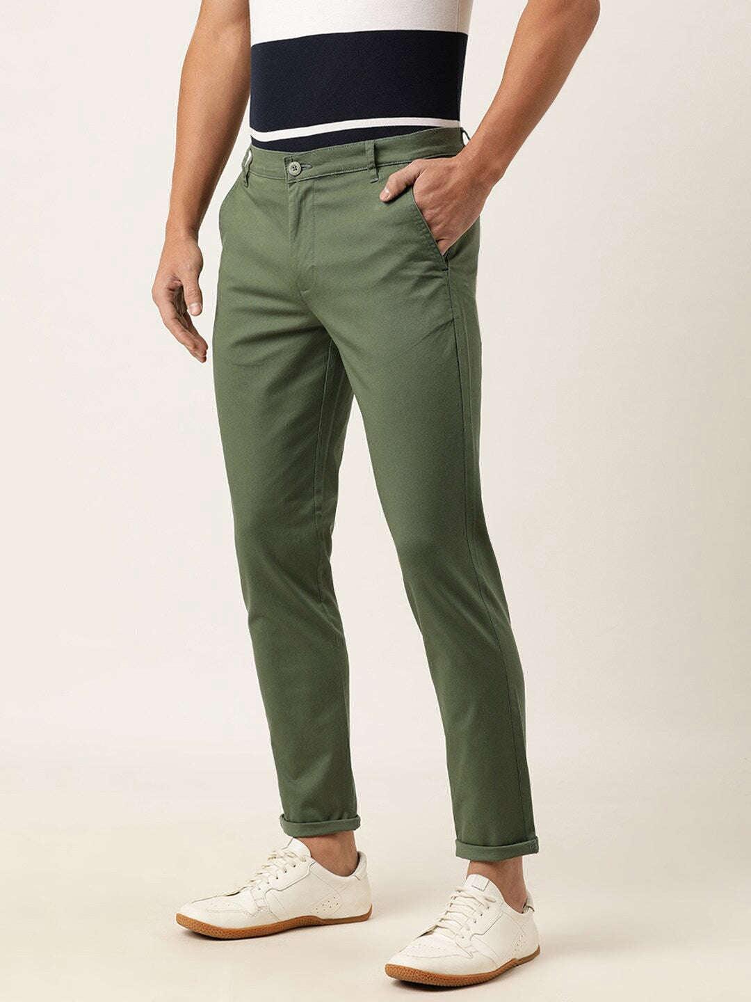 Men's Solid Chino