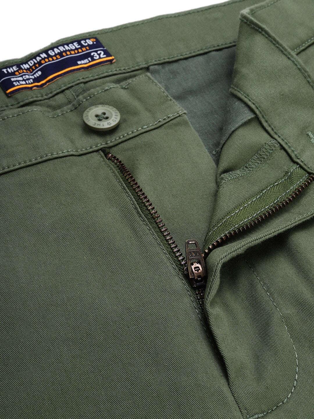 Men's Solid Chino