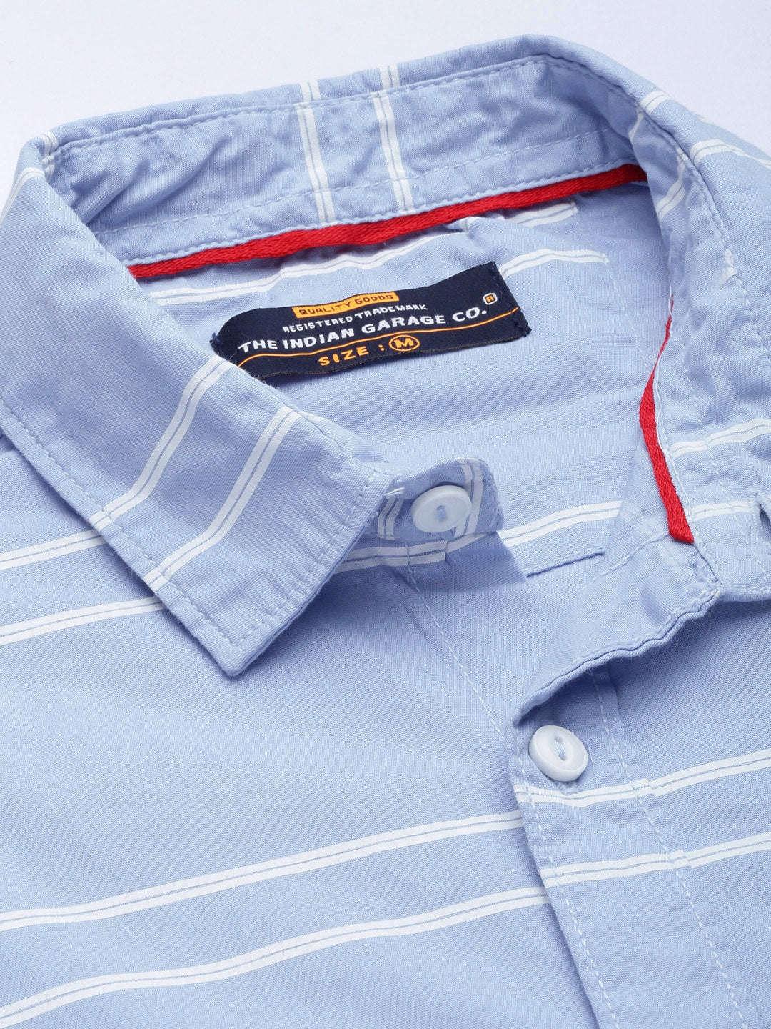 Men's Striped Casual Shirt