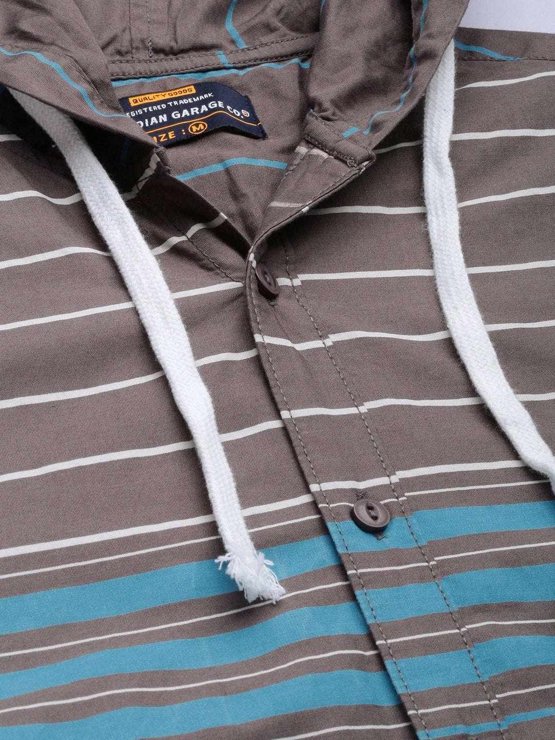 Men's Striped Casual Shirt