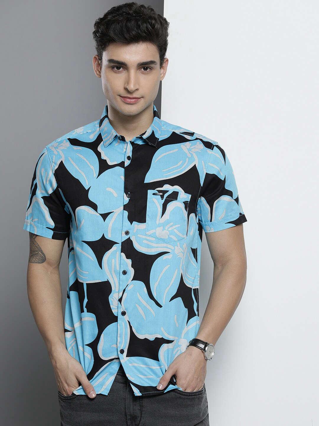 Men's Floral Resortwear Shirt