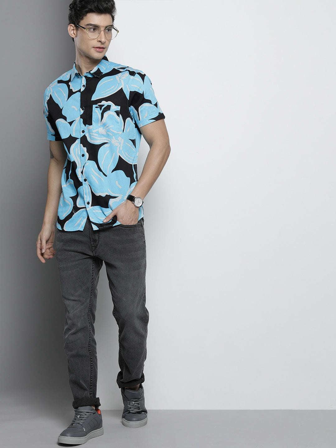 Men's Floral Resortwear Shirt