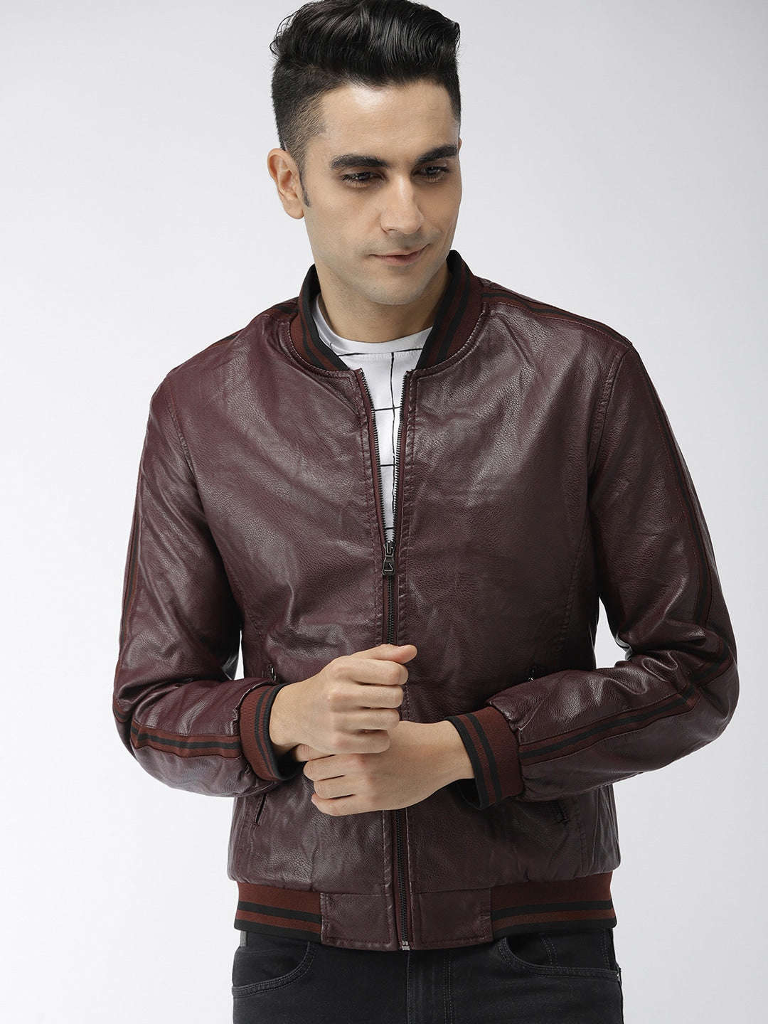 Men's Solid Jacket